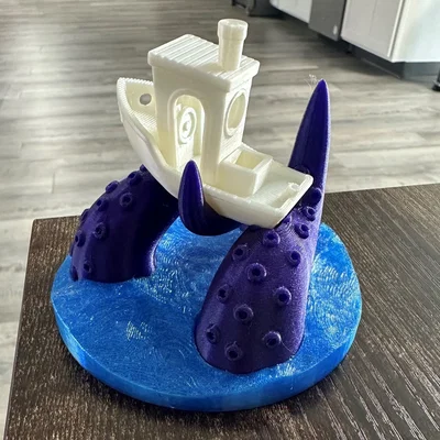 Đế trưng bày Kraken Benchy
