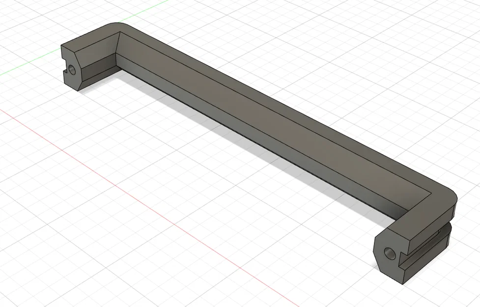 Tay nắm cửa và ngăn kéo tủ 129mm thiết kế in 3D thông minh - Image 2