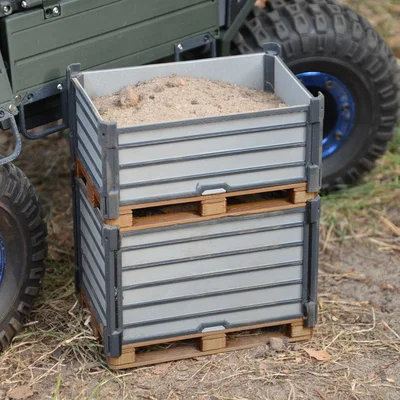 Thùng Crate Euro Pallet Box tỉ lệ 1/10