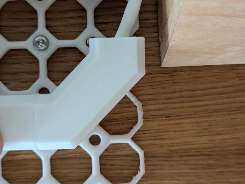 Khớp nối góc 45 độ đi dây cáp cho Multiboard - Image 3