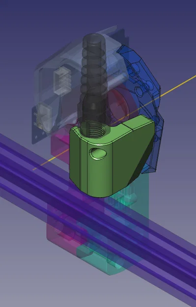 Ngàm gắn PG7 cho Voron Stealthburner và Clockwork 2 - Image 1