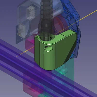 Ngàm gắn PG7 cho Voron Stealthburner và Clockwork 2