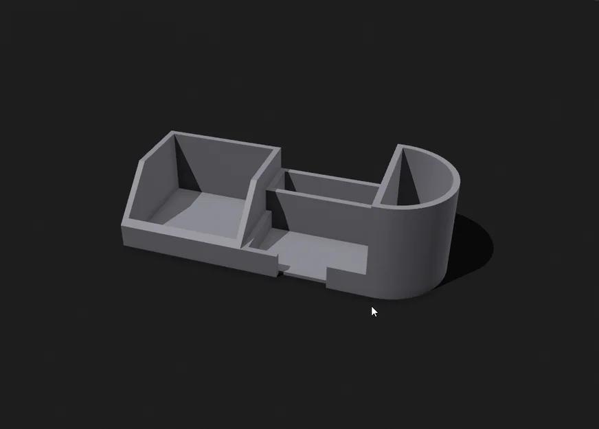 Khay đựng dụng cụ văn phòng đa năng - Thiết kế 3D tối giản - Image 1