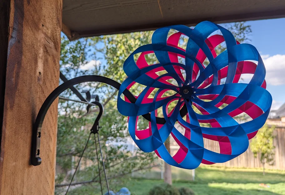 Chong chóng gió Whirligig dạng Toroidal quay ngược chiều - Image 1