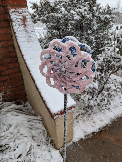 Chong chóng gió Whirligig dạng Toroidal quay ngược chiều - Image 2