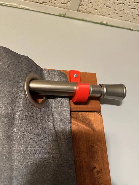 Móc treo thanh rèm 3D - Giải pháp lắp đặt gọn nhẹ, chắc chắn - Image 1