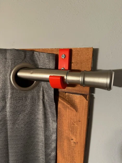 Móc treo thanh rèm 3D - Giải pháp lắp đặt gọn nhẹ, chắc chắn - Image 3