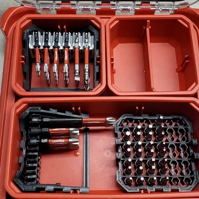 10E Milwaukee Packout Bit Organizers – Khay sắp xếp mũi khoan cho Packout