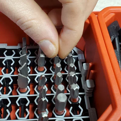 10E Milwaukee Packout Bit Organizers – Khay sắp xếp mũi khoan cho Packout