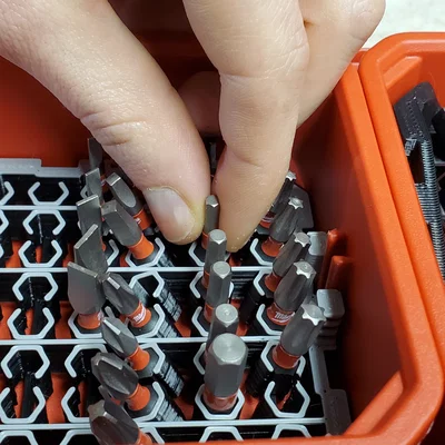 10E Milwaukee Packout Bit Organizers – Khay sắp xếp mũi khoan cho Packout