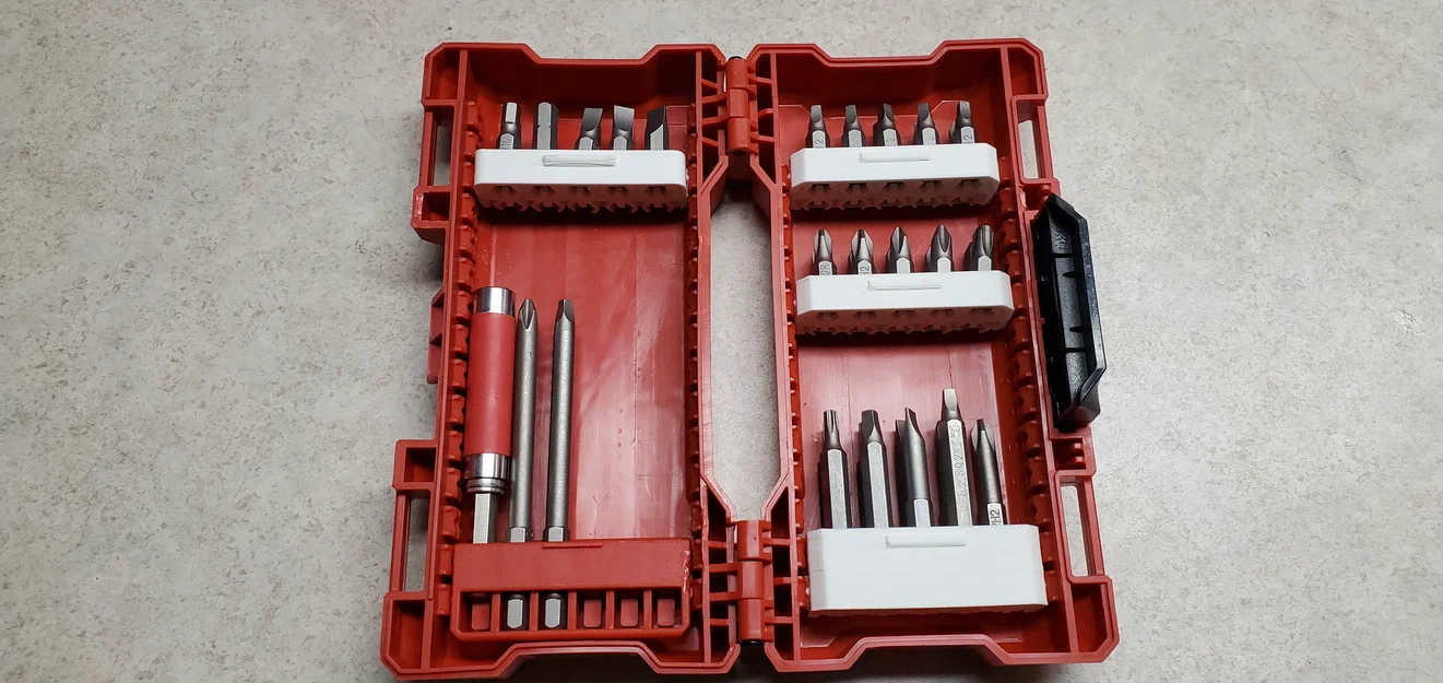 10E Milwaukee Packout Bit Organizers – Khay sắp xếp mũi khoan cho Packout - Image 6