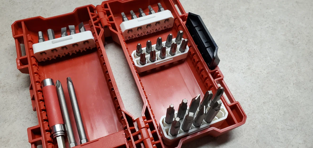 10E Milwaukee Packout Bit Organizers – Khay sắp xếp mũi khoan cho Packout - Image 7