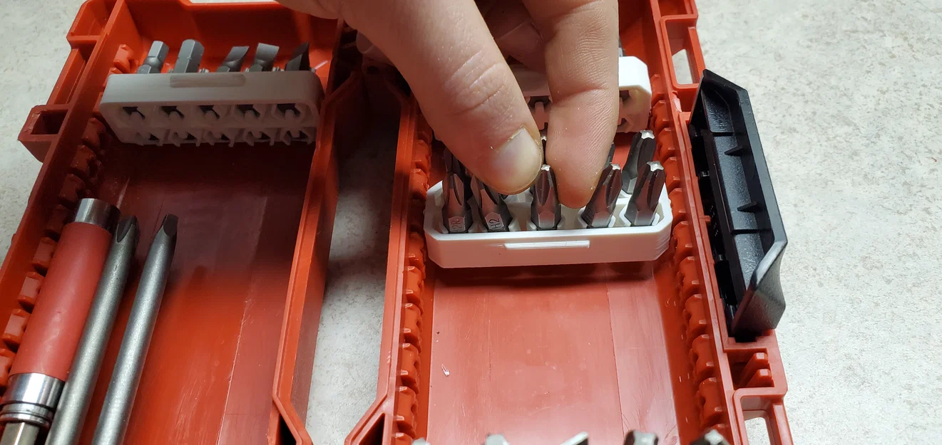 10E Milwaukee Packout Bit Organizers – Khay sắp xếp mũi khoan cho Packout - Image 9