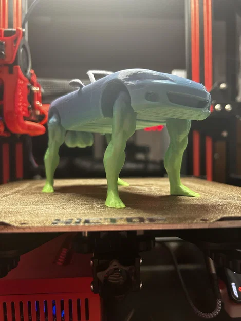 Mô hình Francis Miata: Chiếc xe chân cơ bắp độc lạ in 3D - Image 2