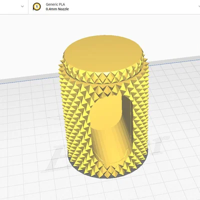 Hộp đựng đồ trang trí 3D họa tiết gai độc đáo