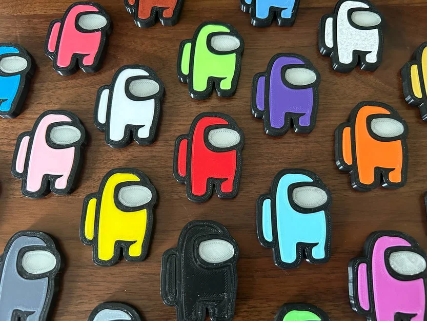 Among Us (2D) – Logo 4 mảnh - Image 1