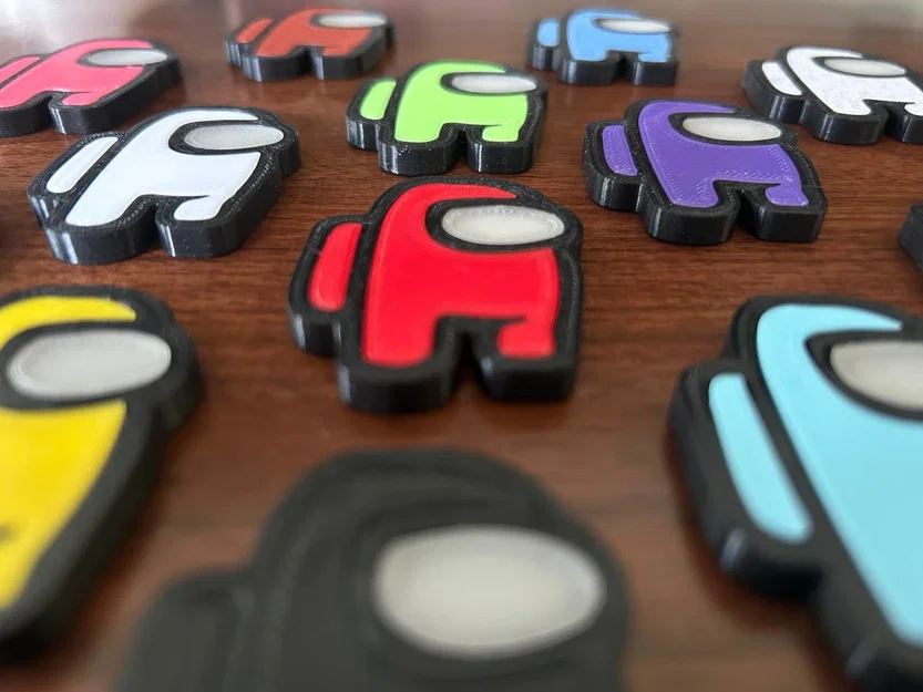 Among Us (2D) – Logo 4 mảnh - Image 2