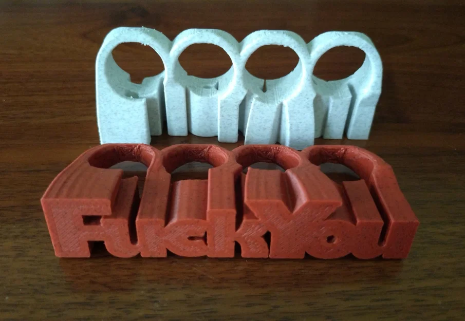 Bộ Sưu Tập Nhẫn Knuckle Có Chữ (Worded Knuckle Ring Collections) - Image 2