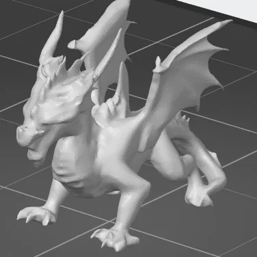 Mô hình Rồng 3D trang trí độc đáo - File in 3D chất lượng cao