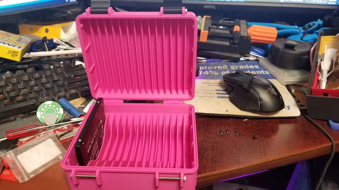 Hộp Đựng Cứng 3D Cho 15 Ổ Cứng 2.5 Inch (Rugged Box SSD Storage) - Image 2