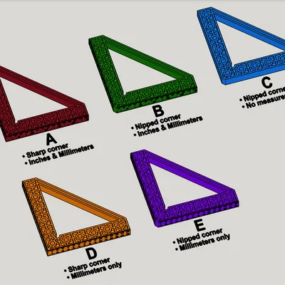 Ke góc kẹp 6" – Right Angle Clamp / Positioning Square (v1.3)