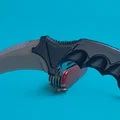 Mô hình dao Karambit (CS2) lắp ghép 2 phần - Tự in 3D cực dễ - Thumbnail 5