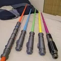 Lightsaber Darth Maul dạng rút gọn 2 đầu (Collapsing Darth Maul two-sided) - Thumbnail 3
