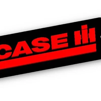 Móc khóa logo Case IH 3D - Phụ kiện độc đáo cho người yêu cơ khí