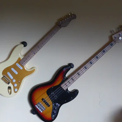 Móc treo guitar gắn tường (guitar wall hanger)