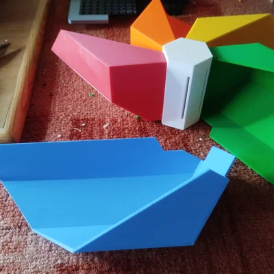 Chong chóng gió Low Poly: Hướng dẫn in 3D và lắp ráp chi tiết