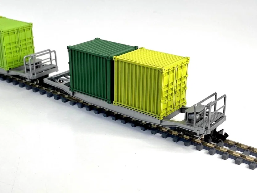 Toa sàn phẳng H0e / flatbed BDZ K mod - Image 1