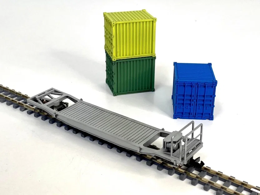 Toa sàn phẳng H0e / flatbed BDZ K mod - Image 5