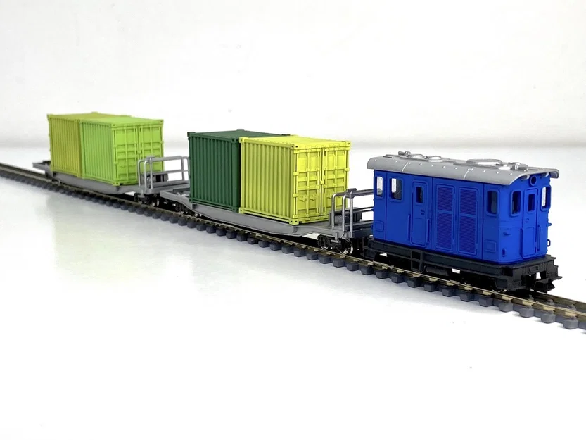 Toa sàn phẳng H0e / flatbed BDZ K mod - Image 11