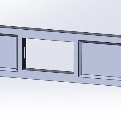 Thanh Riser tích hợp khe đo nhiệt độ/độ ẩm cho máy Creality K1 Max