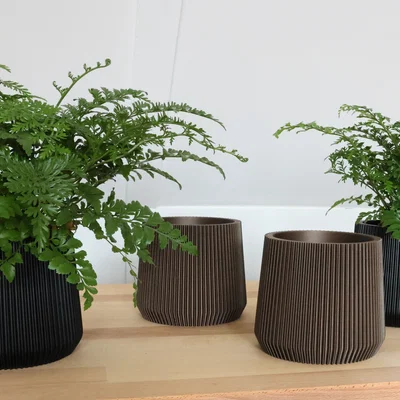 Chậu cây in 3D phong cách hiện đại (Modern Planter) tối giản