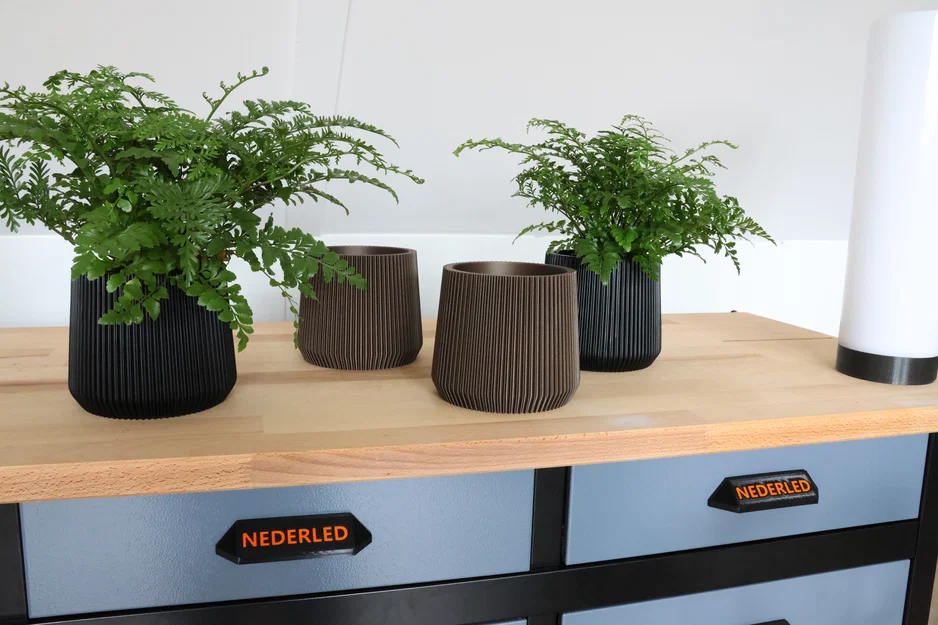 Chậu cây in 3D phong cách hiện đại (Modern Planter) tối giản - Image 5