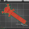 Mẫu in 3D kẹp sách One Piece Luffy đẹp mắt và dễ in - Thumbnail 4