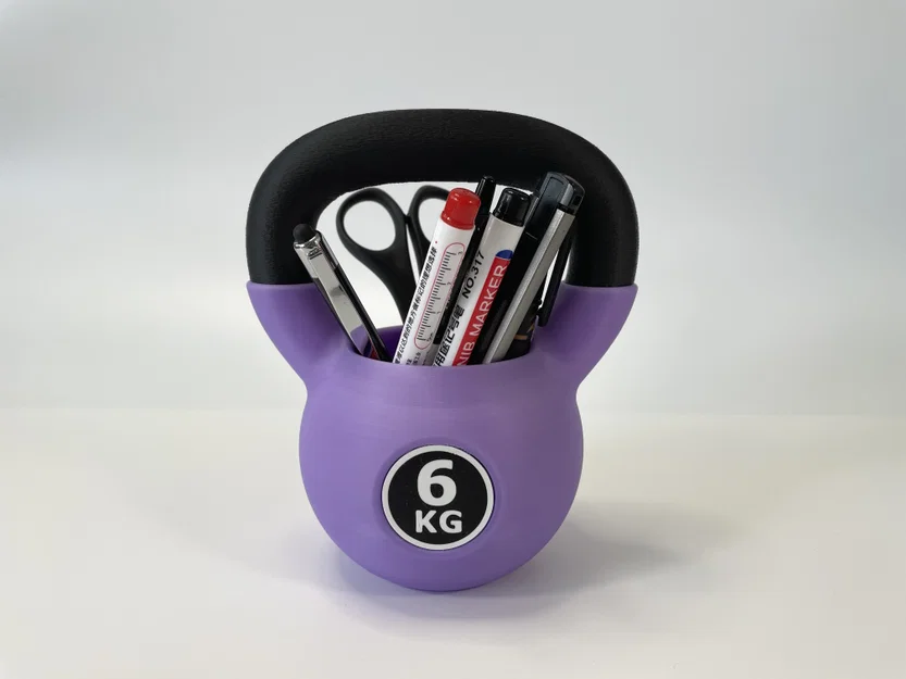 Ống Cắm Bút Hình Kettlebell (Kettlebell Pen Holder) - Image 2