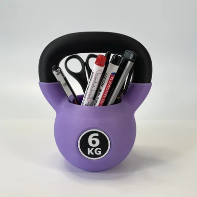 Ống Cắm Bút Hình Kettlebell (Kettlebell Pen Holder)