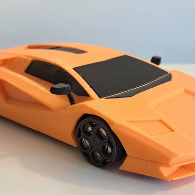 Mô hình xe Lamborghini Countach LPI 800-4 tỷ lệ 1:25 (RC & Trưng bày)