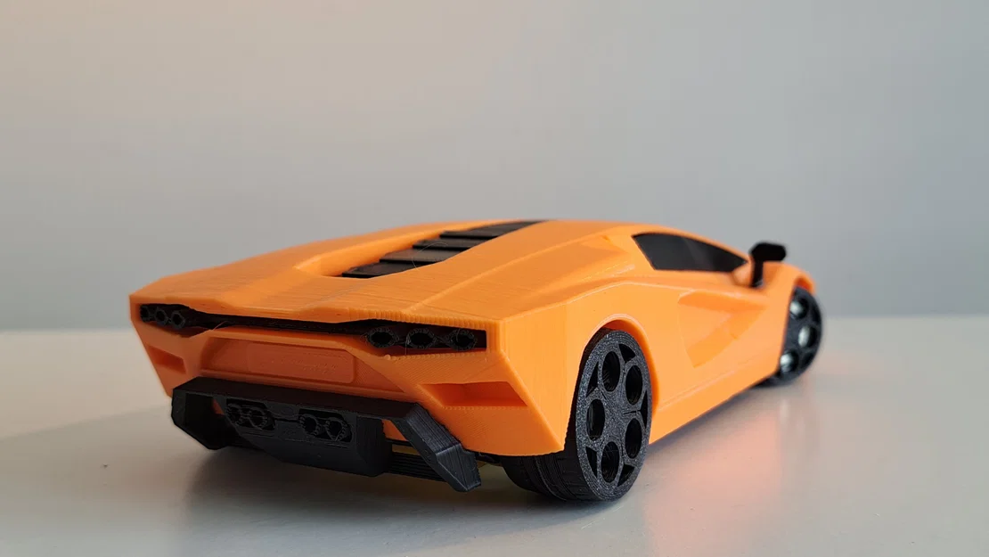 Mô hình xe Lamborghini Countach LPI 800-4 tỷ lệ 1:25 (RC & Trưng bày) - Image 4