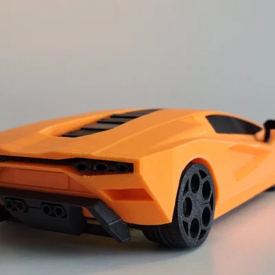 Mô hình xe Lamborghini Countach LPI 800-4 tỷ lệ 1:25 (RC & Trưng bày)