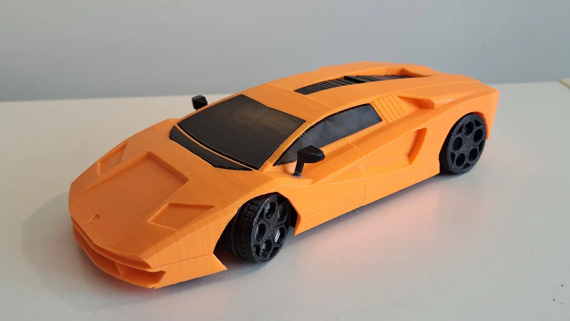 Mô hình xe Lamborghini Countach LPI 800-4 tỷ lệ 1:25 (RC & Trưng bày) - Image 5