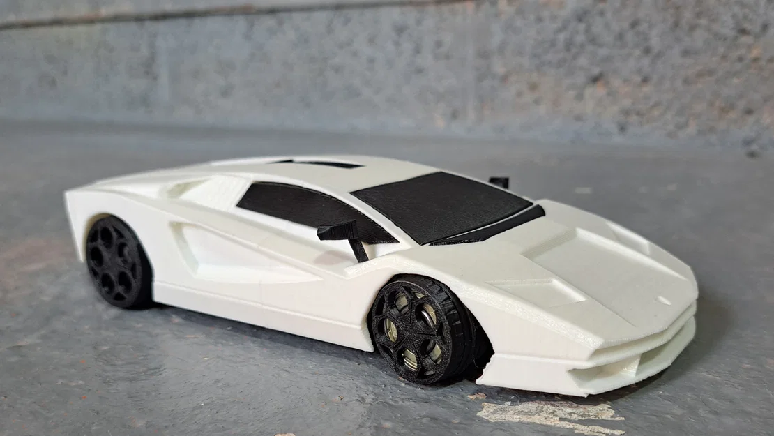 Mô hình xe Lamborghini Countach LPI 800-4 tỷ lệ 1:25 (RC & Trưng bày) - Image 7