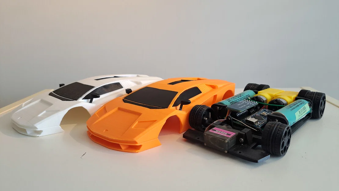 Mô hình xe Lamborghini Countach LPI 800-4 tỷ lệ 1:25 (RC & Trưng bày) - Image 8