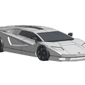 Mô hình xe Lamborghini Countach LPI 800-4 tỷ lệ 1:25 (RC & Trưng bày) - Thumbnail 12