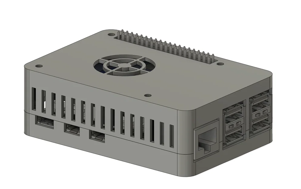 Vỏ Raspberry Pi 5 PoE (Waveshare PoE HAT F) - Image 2