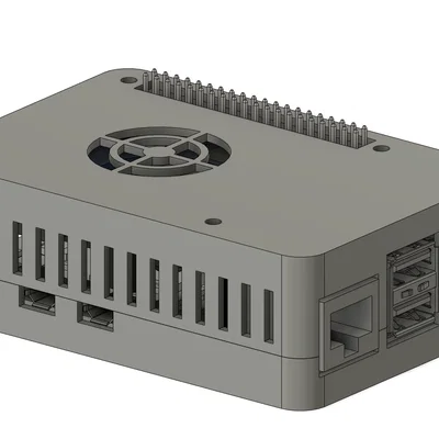 Vỏ Raspberry Pi 5 PoE (Waveshare PoE HAT F)