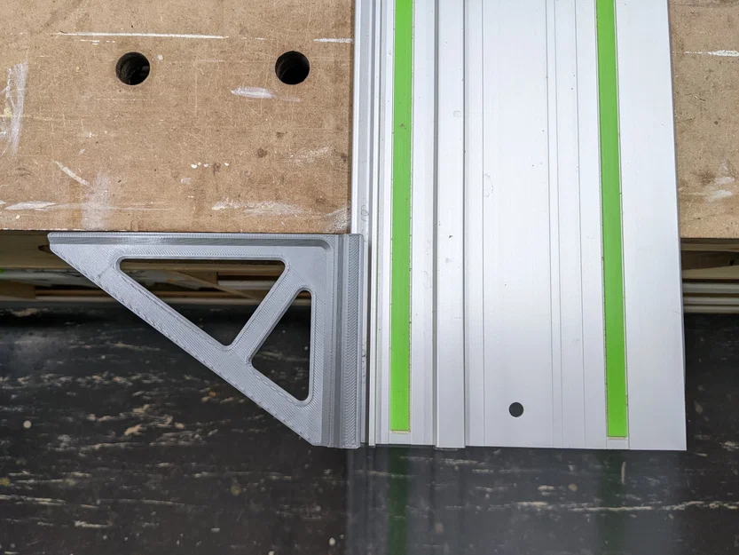 Ê-ke Tracksaw cho Makita & Festool (Tracksaw Square for Makita & Festool) - Image 1
