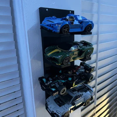 Speed Champions Car Mount V2 – Bộ treo tường cho Lego Speed Champions